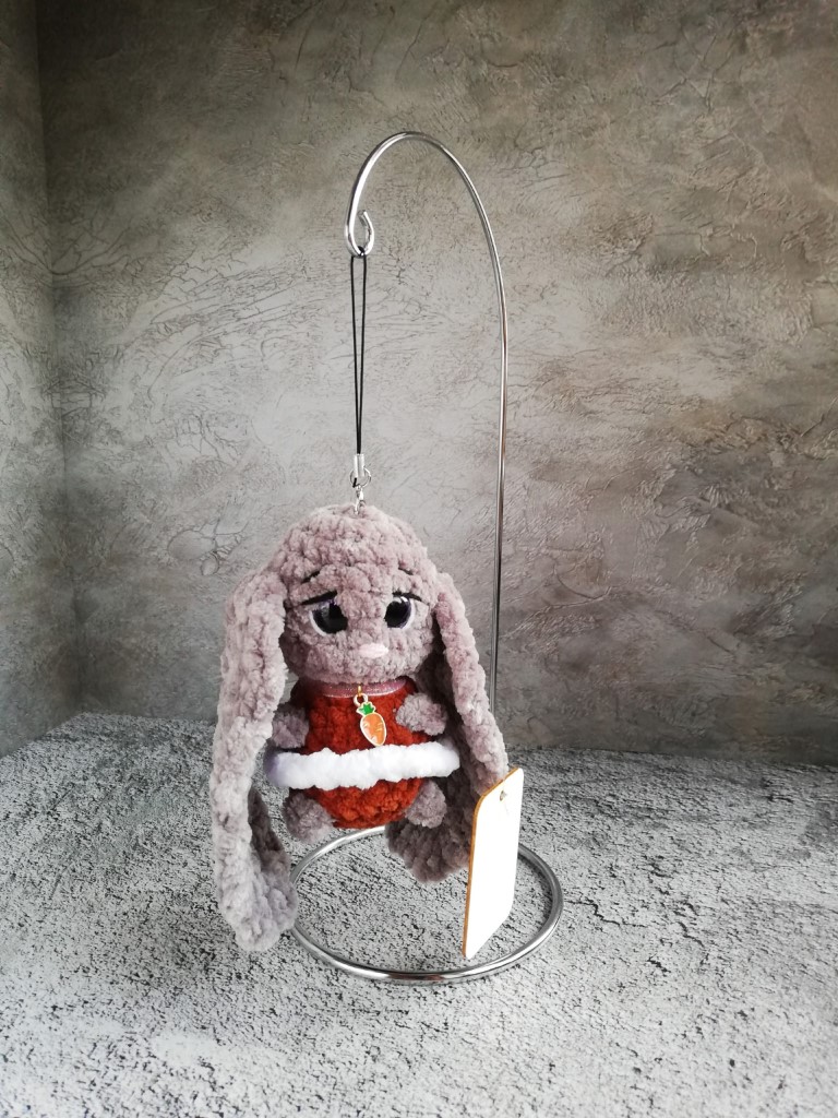 Брелок «Зайка длинные ушки»