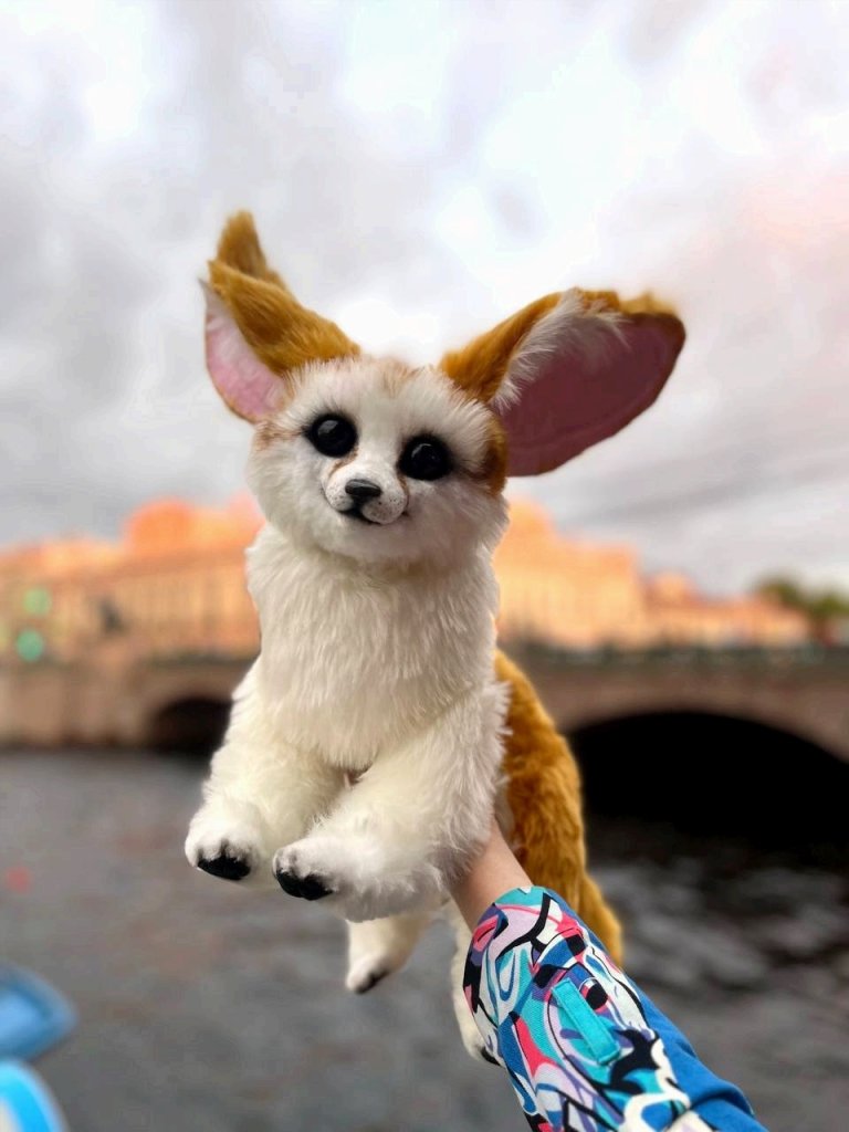 Игрушка лисичка