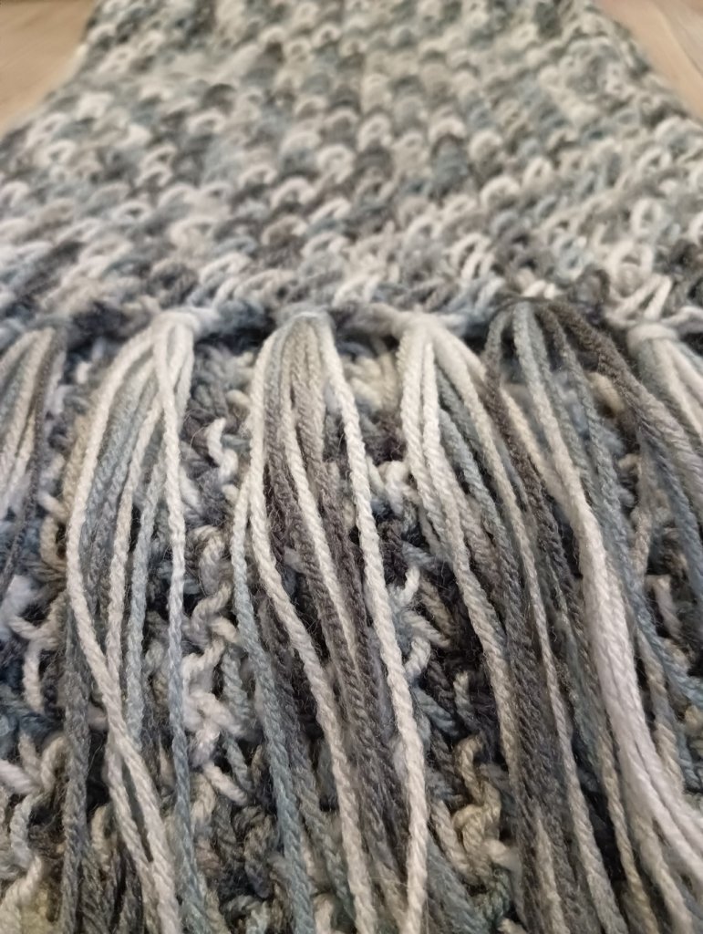 Шарф пёстрый