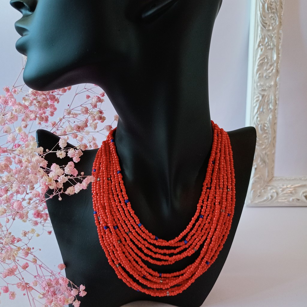 Колье из бисера «Ожерелок»