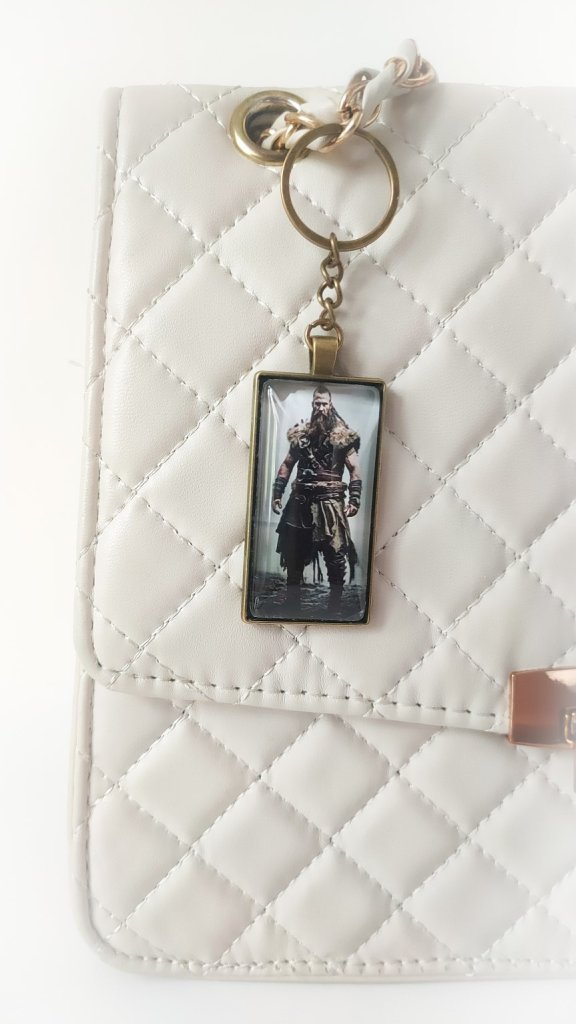 Винтажный Брелок/Обвес на сумку «Викинг»