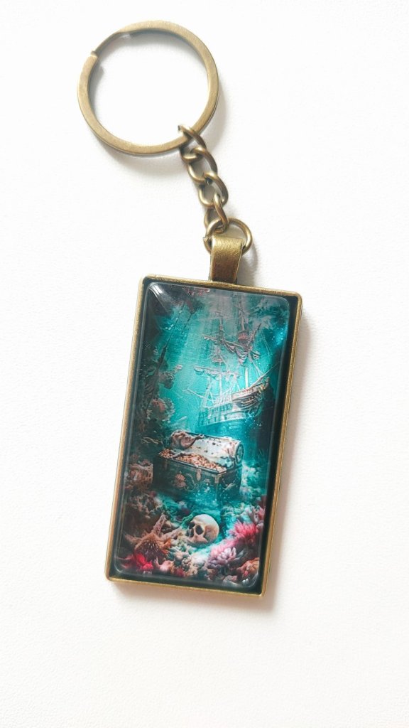 Винтажный Брелок «Сокровища пиратов»