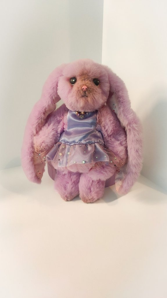Плюшевая зайка Лили в стиле Тедди