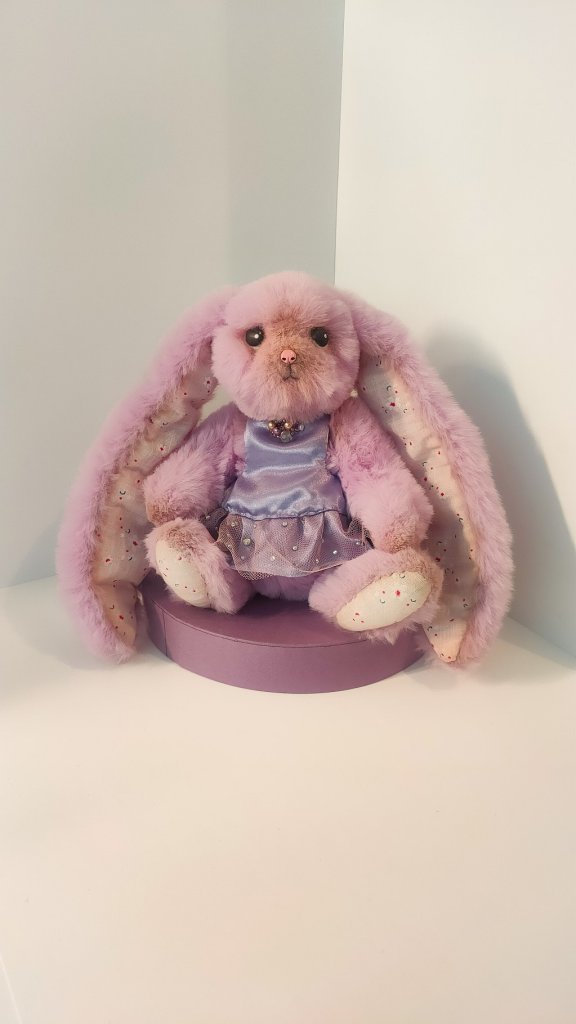 Плюшевая зайка Лили в стиле Тедди