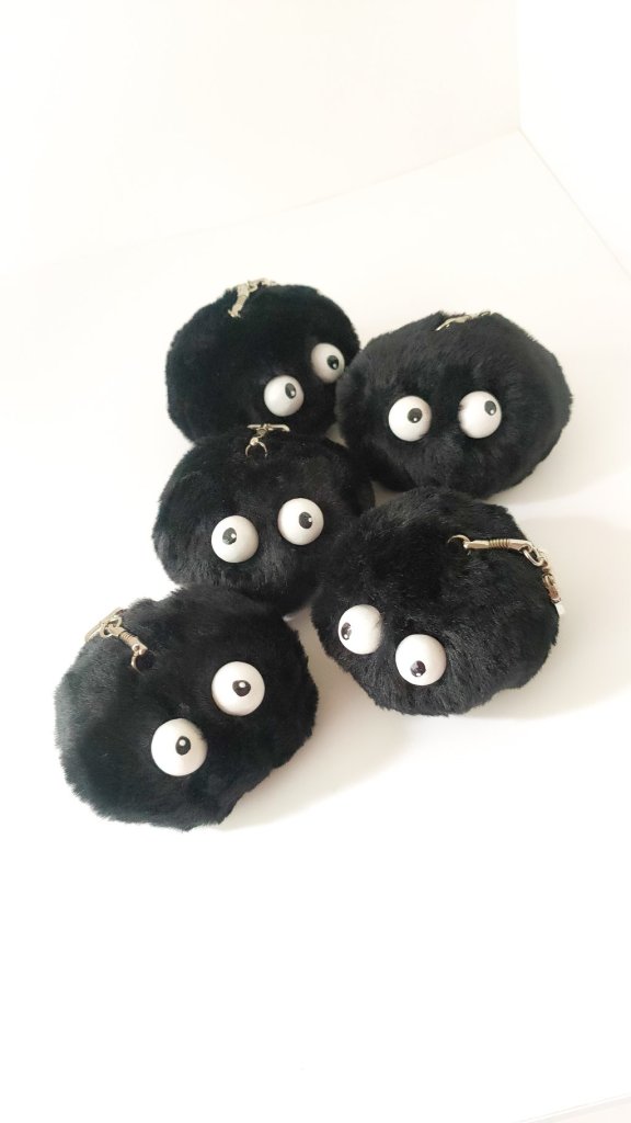 Брелок ручной работы Сусуватари — Чернушка