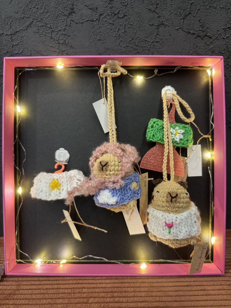 Капибара брелок на сумку