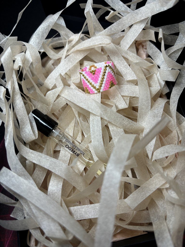 Кольца из японского бисера в ассортименте