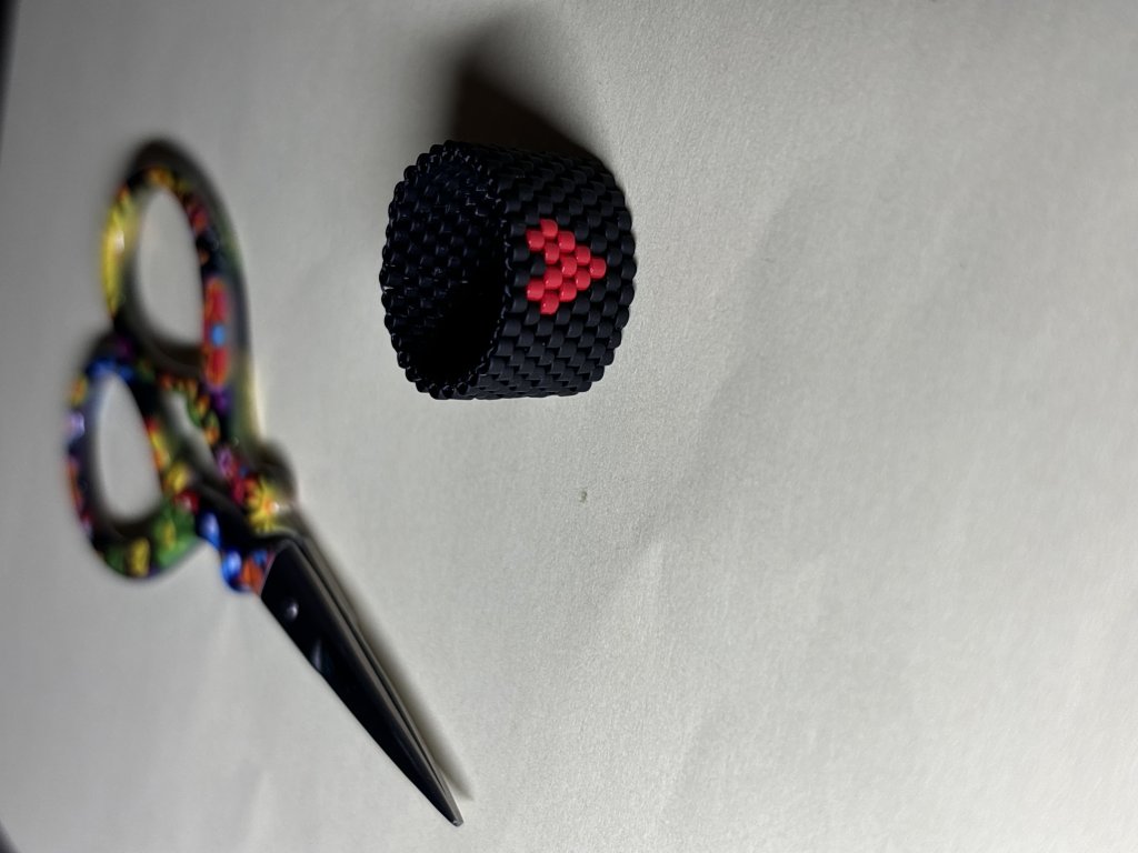 Кольца из японского бисера в ассортименте