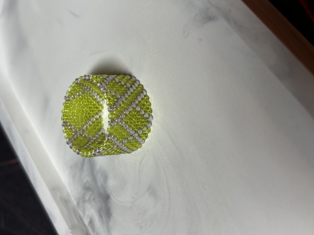 Кольца из японского бисера в ассортименте