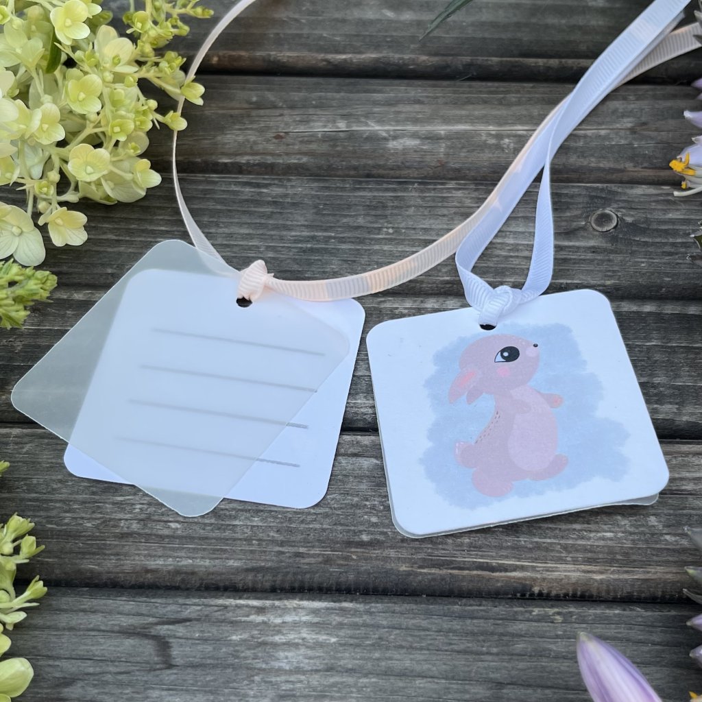 Открытка — бирка