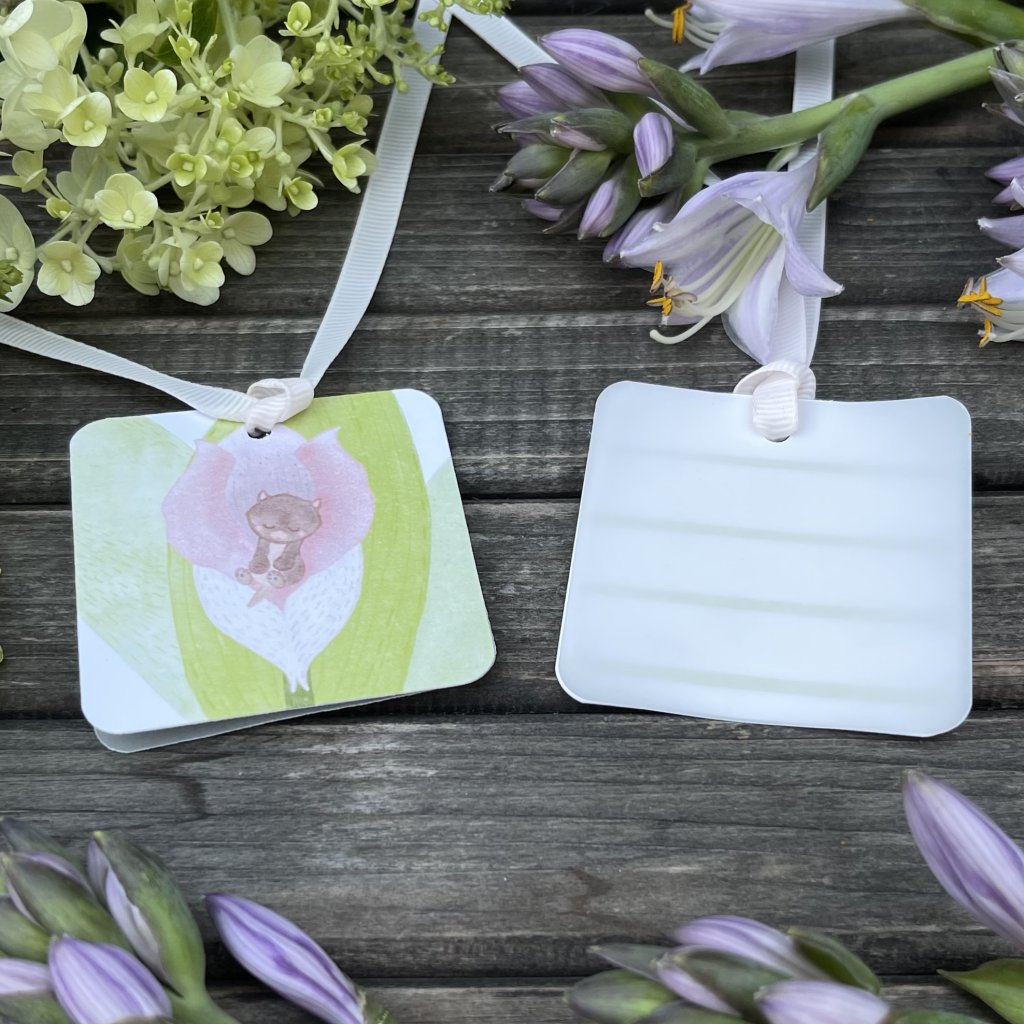 Открытка — бирка