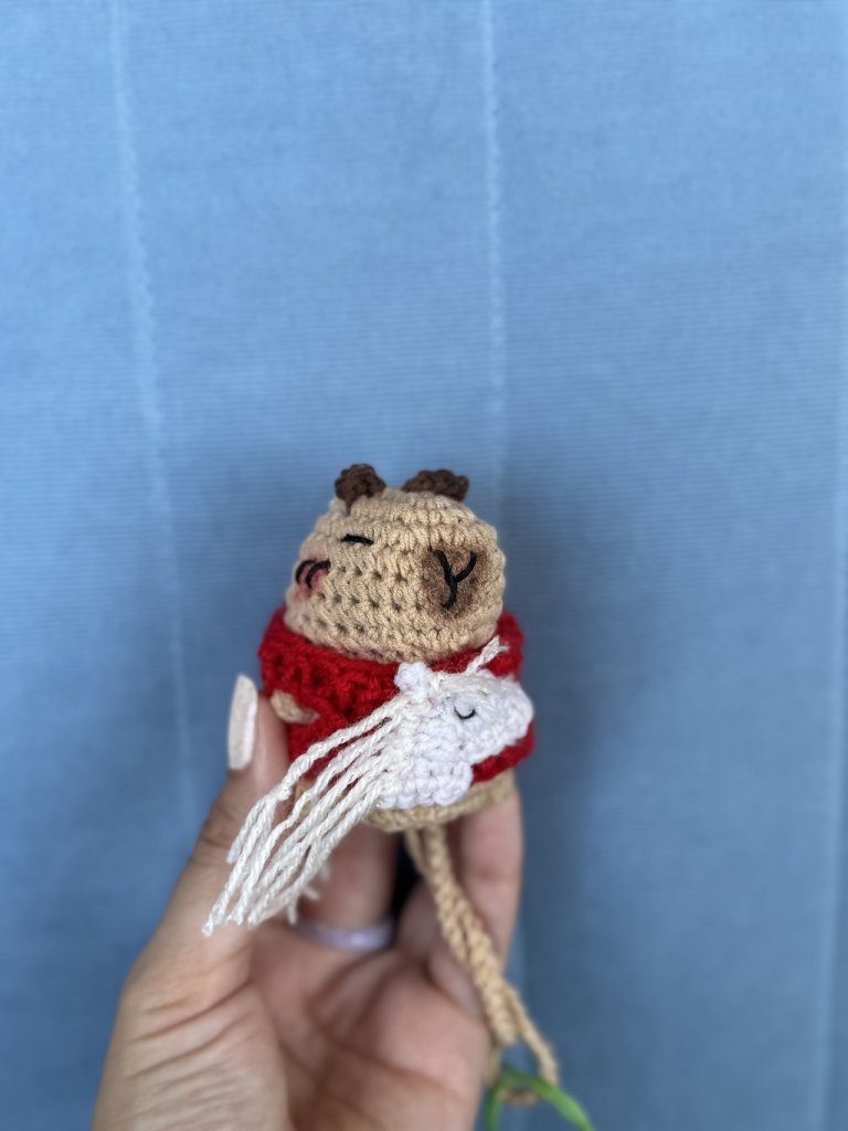 Капибара брелок на сумку