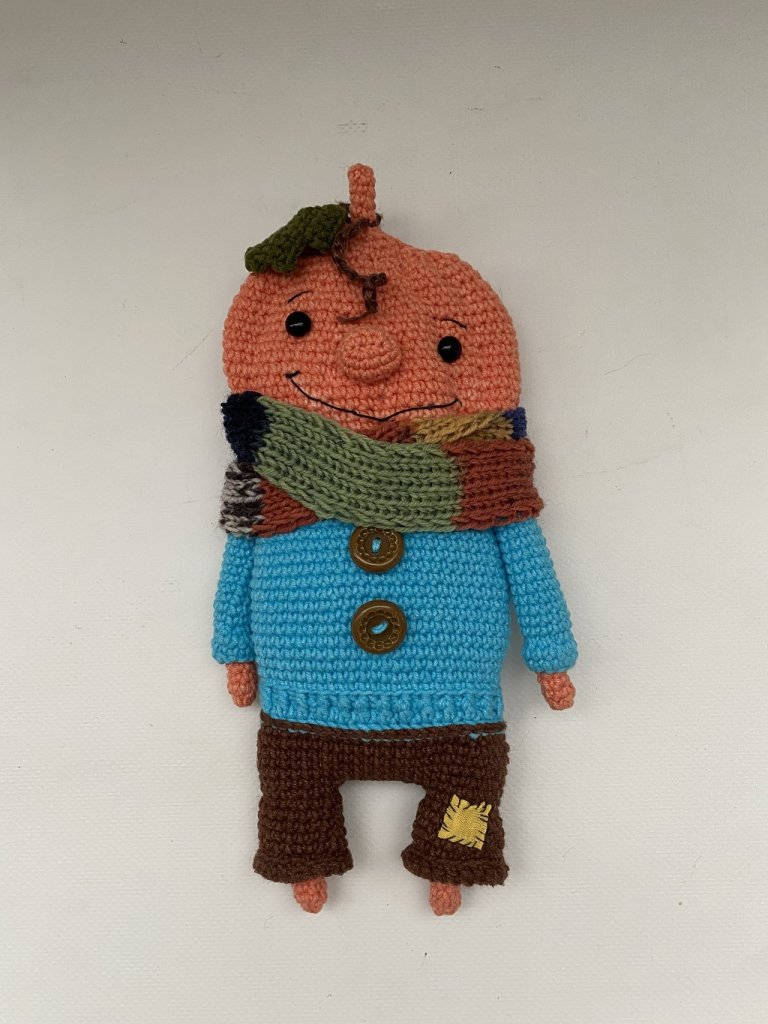 Человечек-тыковка