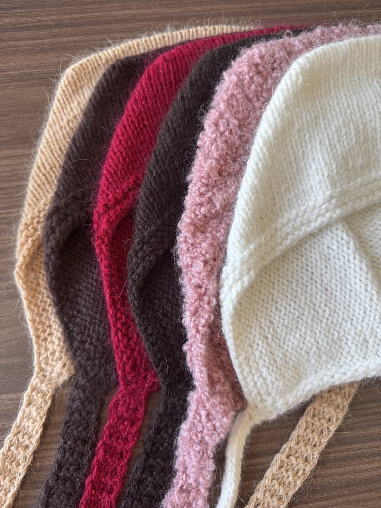 Чепчик из пуха норки