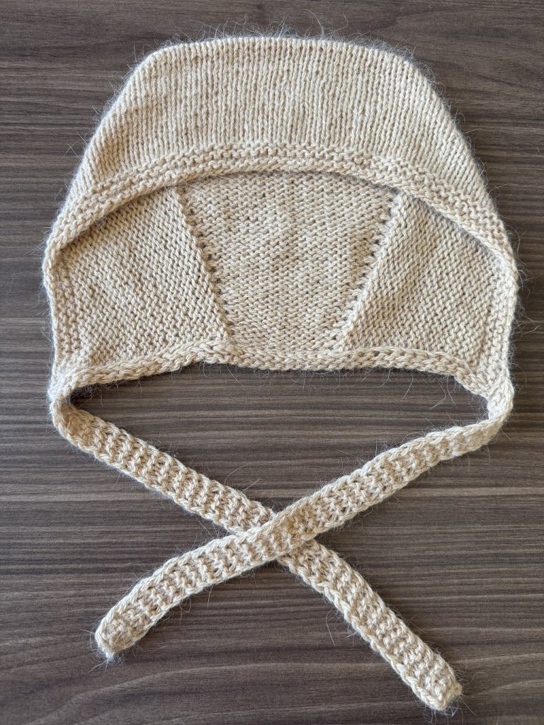 Чепчик из пуха норки