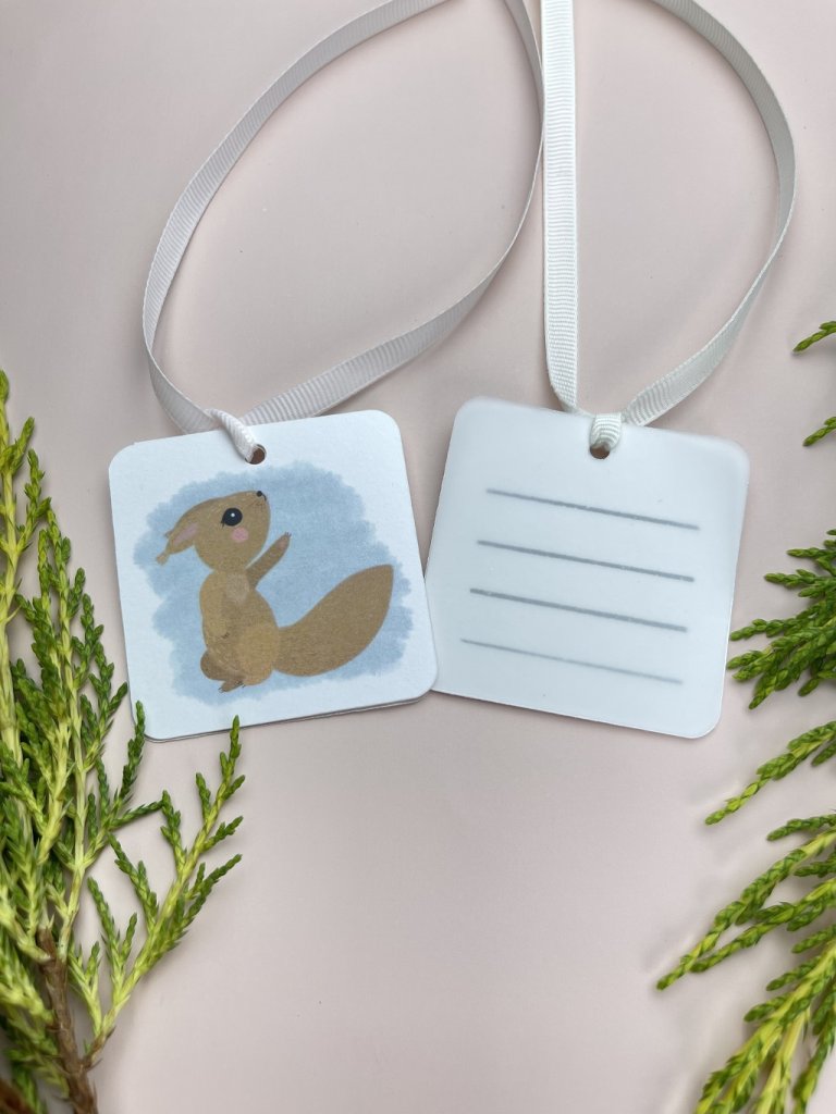 Открытка — бирка