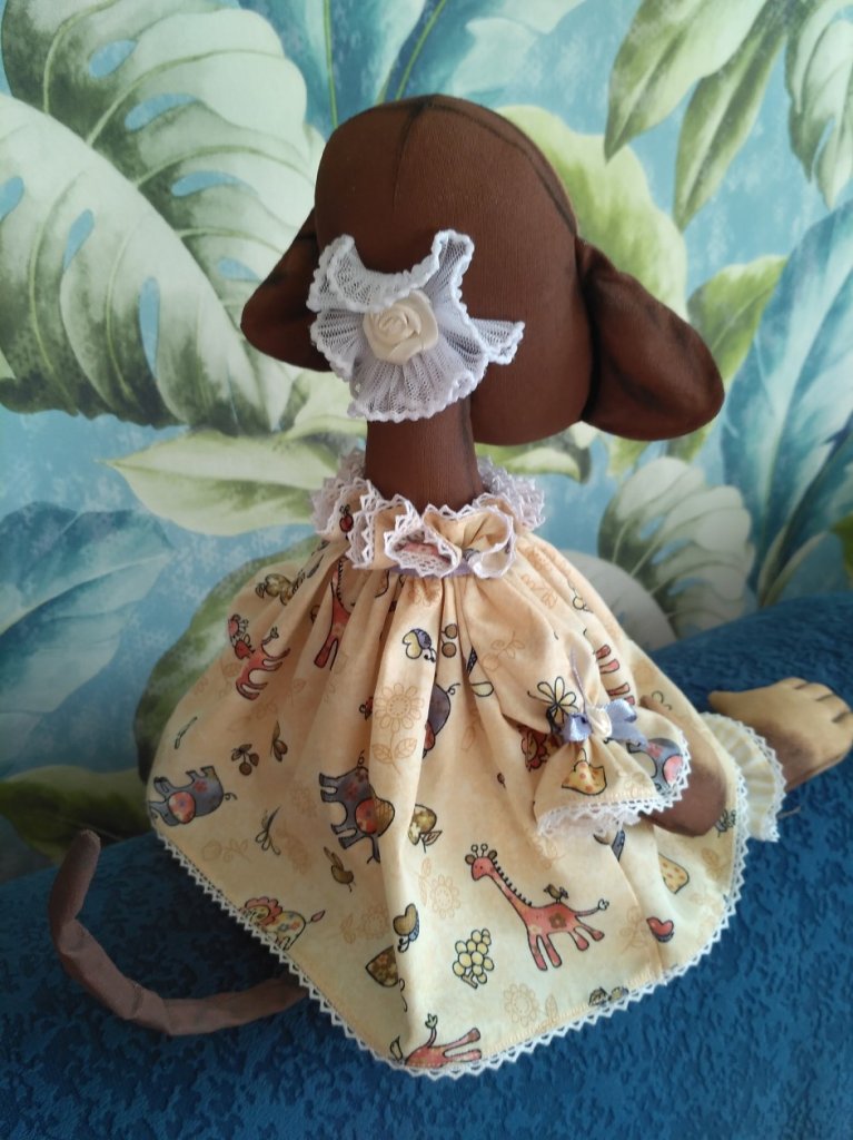 Забавная обезьянка