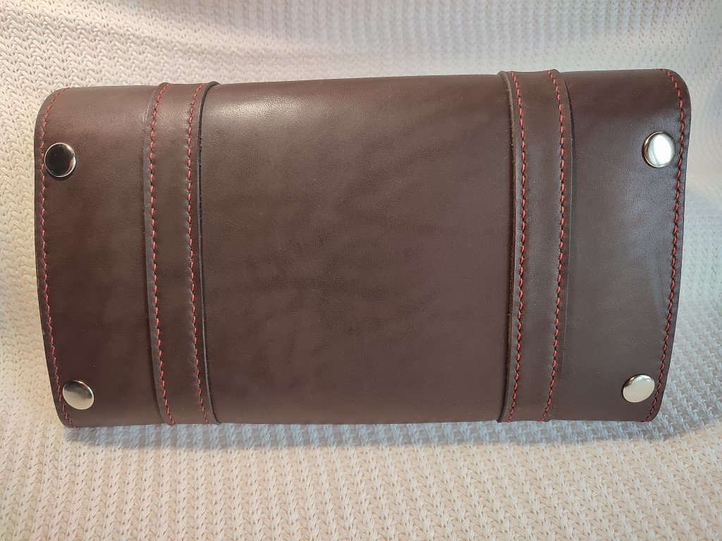 Клатч коричневый