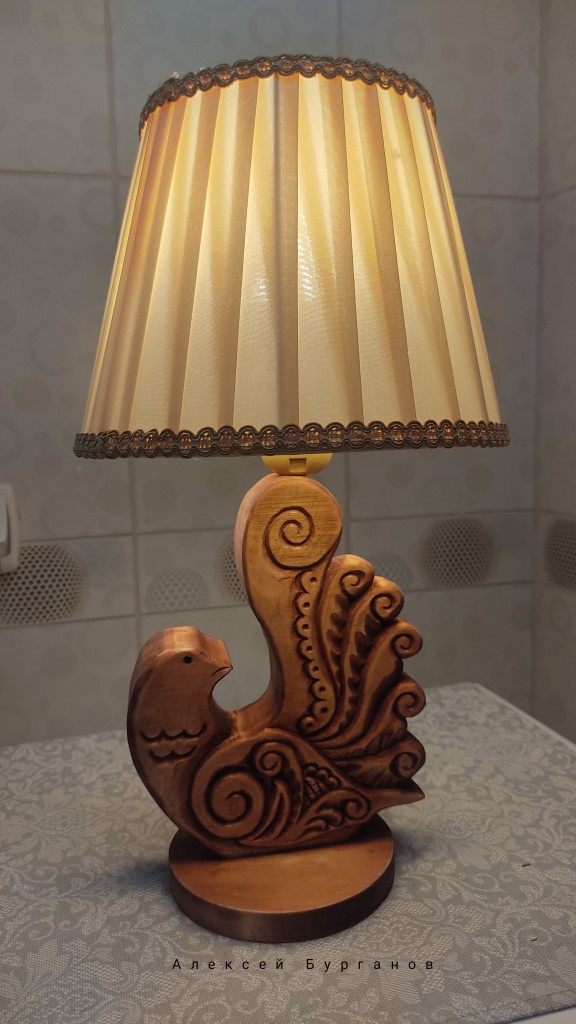 Настольная лампа — ночник «Птичка — невеличка»