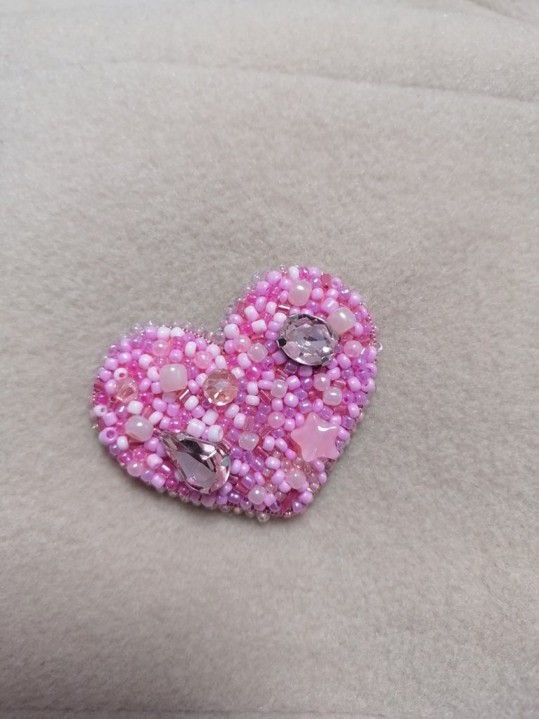 Брошь седечко