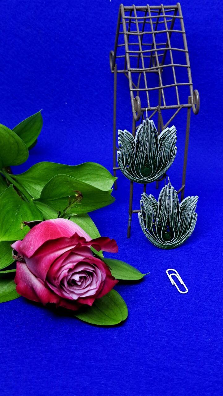 Комплект украшений квиллинг-графика «Листья»