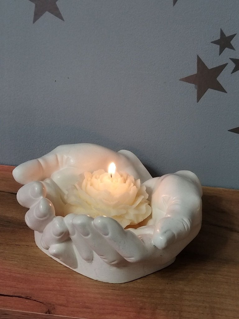 Подставка декоративная. Статуэтка. Руки Давида