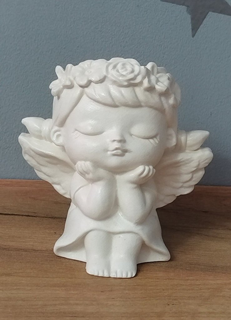Кашпо девочка Ангел