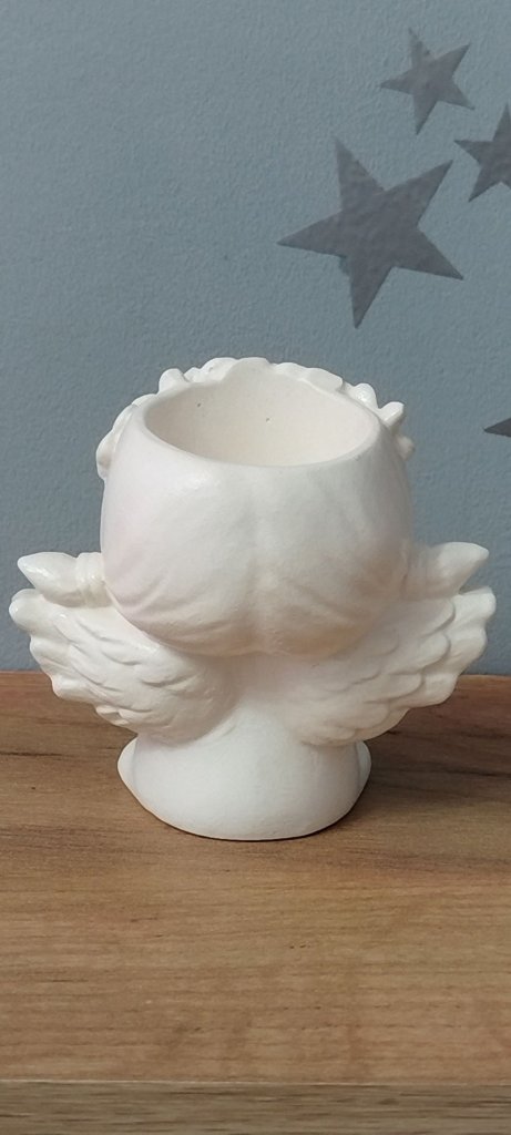 Кашпо девочка Ангел