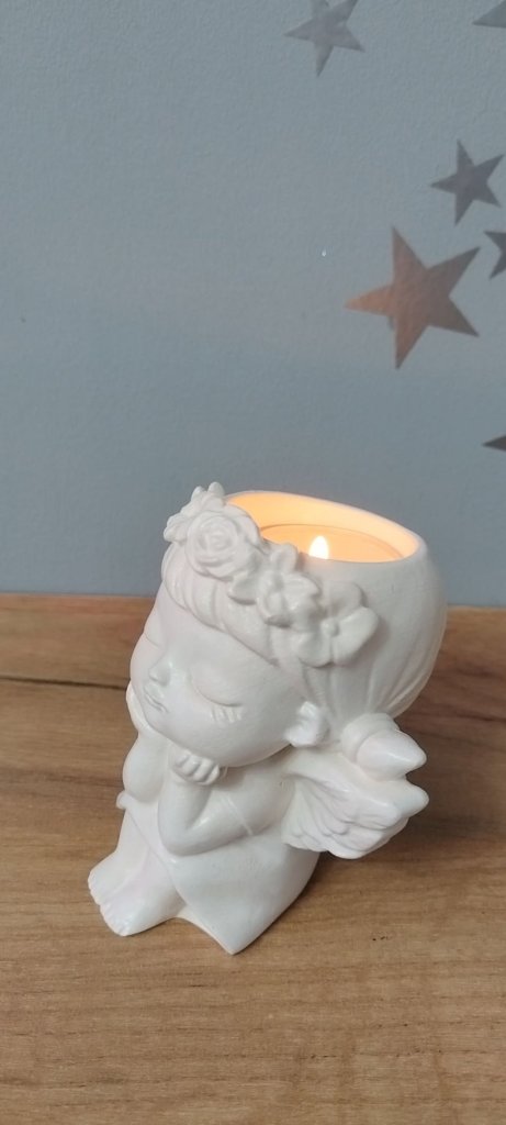 Кашпо девочка Ангел