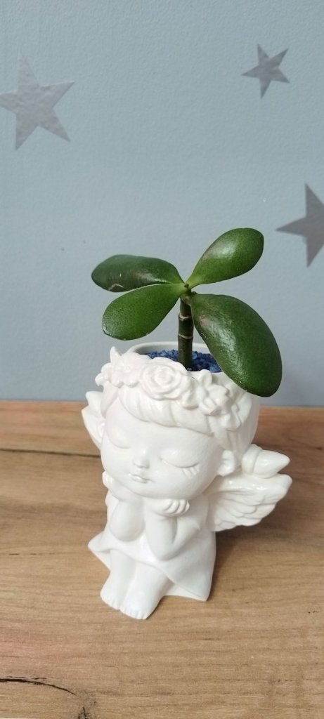Кашпо девочка Ангел