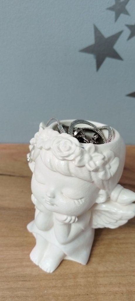 Кашпо девочка Ангел