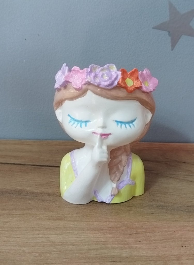 Кашпо декоративное. Три Девушки