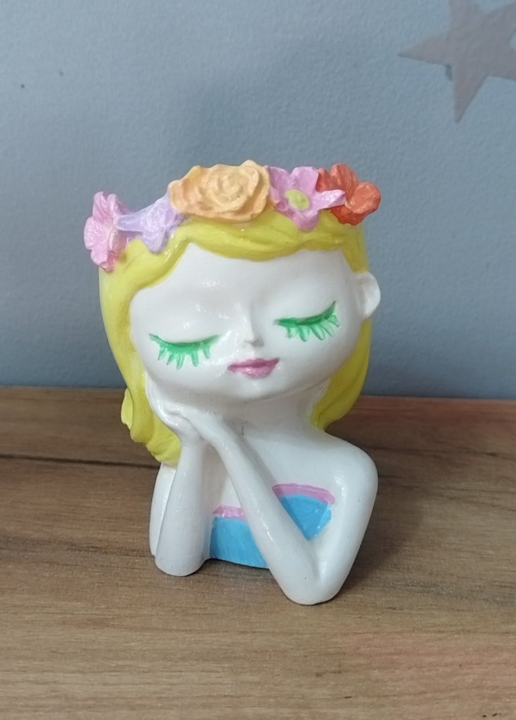 Кашпо декоративное. Три Девушки