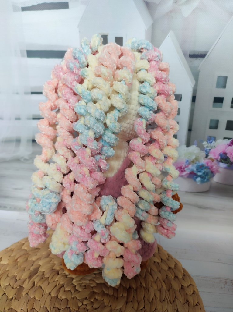 Единорог вязаный