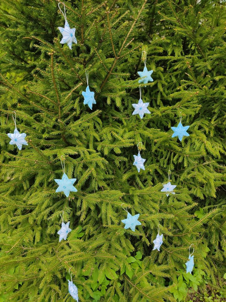 Елочные игрушки «Снежинки»