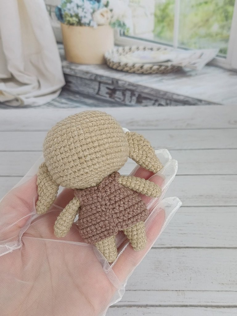 Кукла вязаная интерьерная «Кикимер»