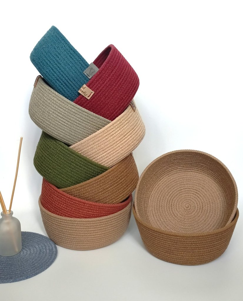 Корзина для хранения круглая