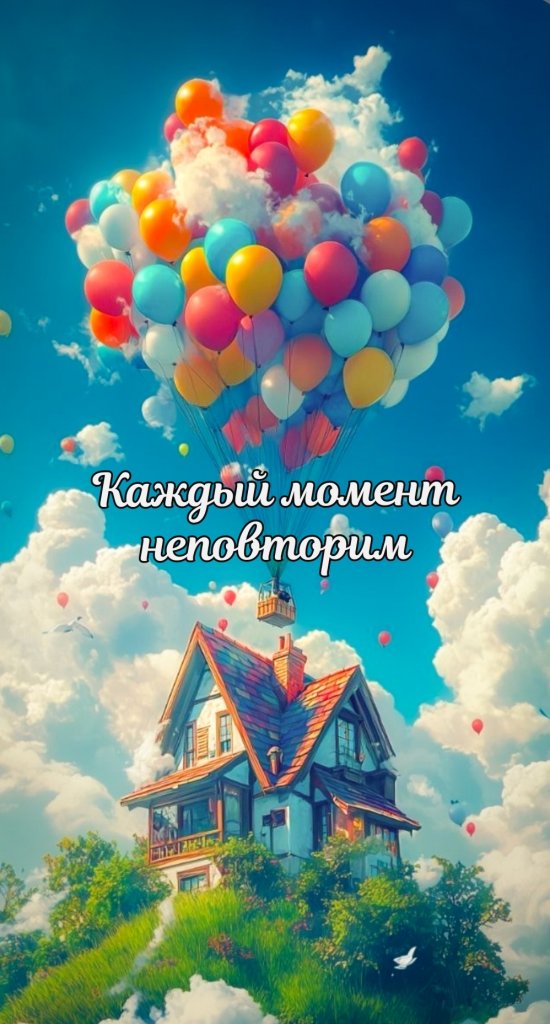 Винтажный Брелок мотивация «Каждый момент неповторим»