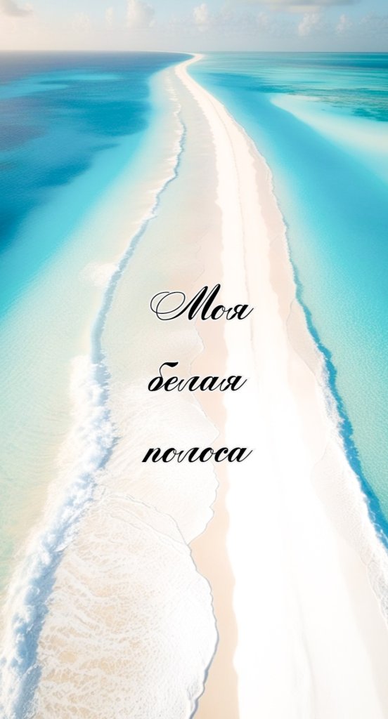 Винтажный Брелок мотивация «Моя белая полоса»