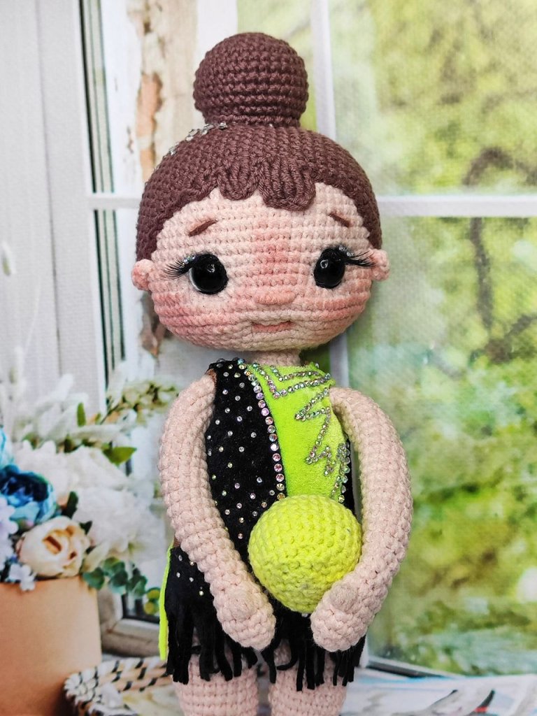 Кукла гимнастка