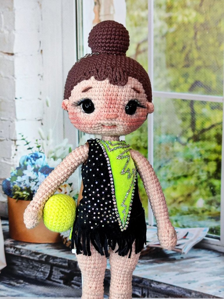 Кукла гимнастка