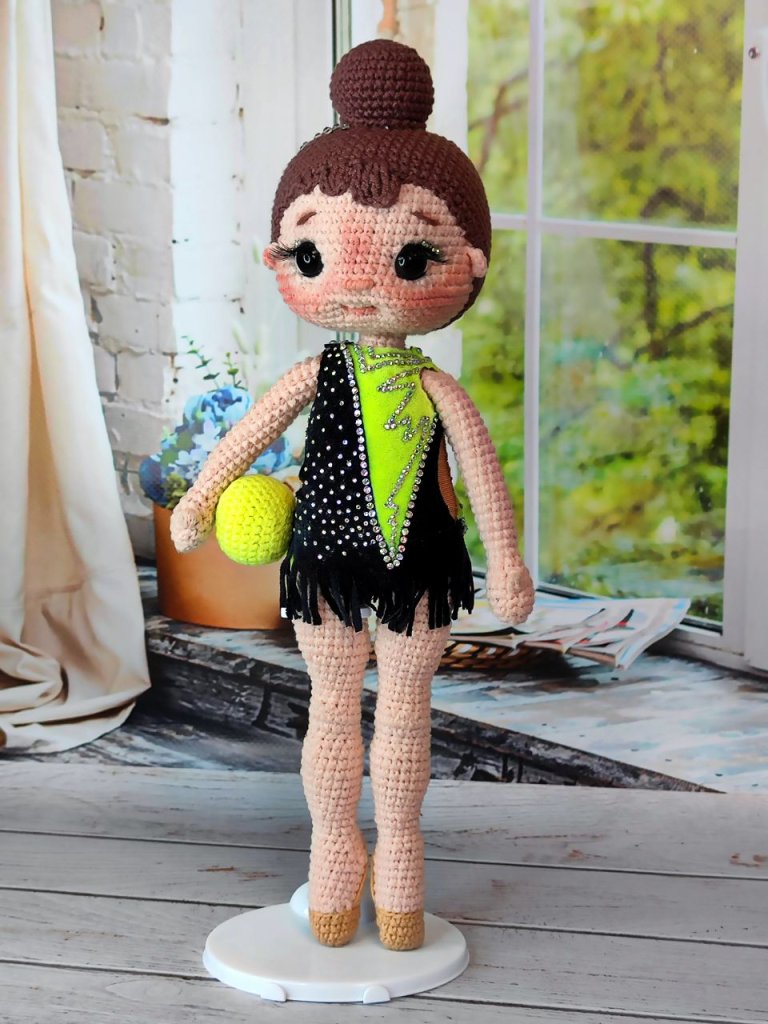 Кукла гимнастка