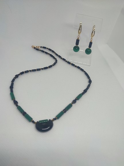 Малахит и агат