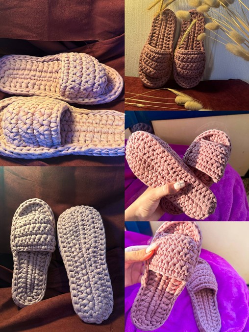 Тапочки домашние детские