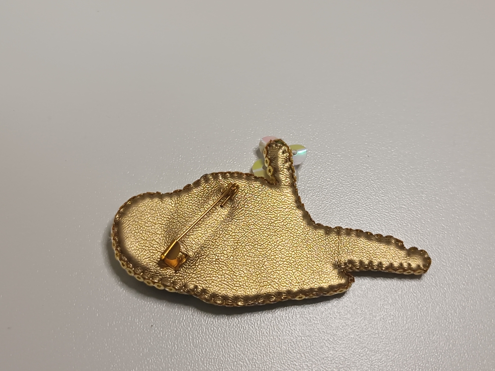 Брошь «Попугай»