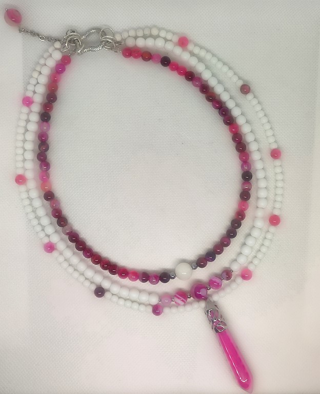 Три ряда агата