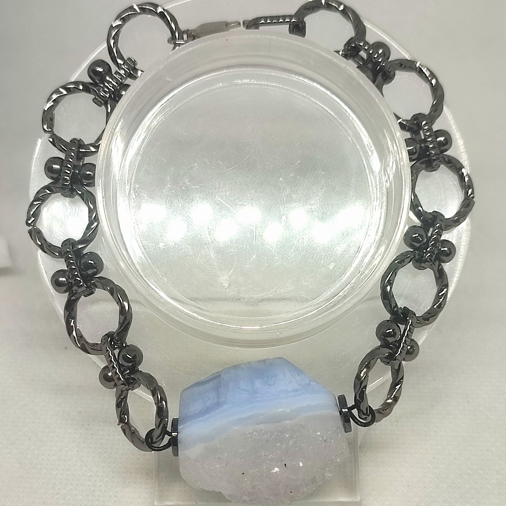 Голубой агат