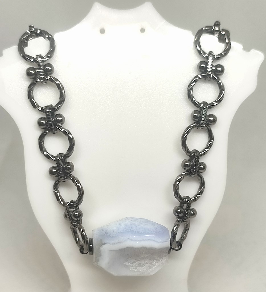 Голубой агат