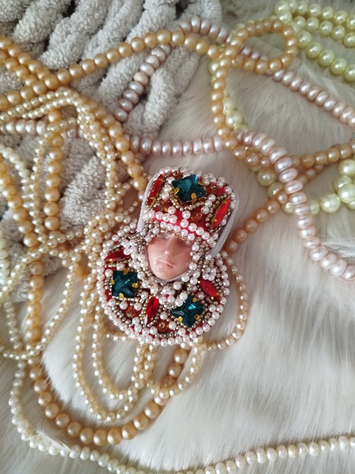 Брошь Княгиня Ольга