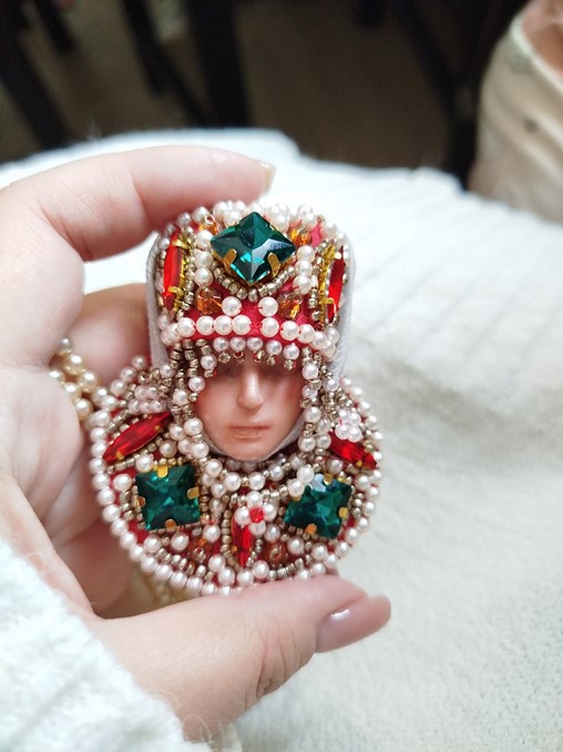 Брошь Княгиня Ольга